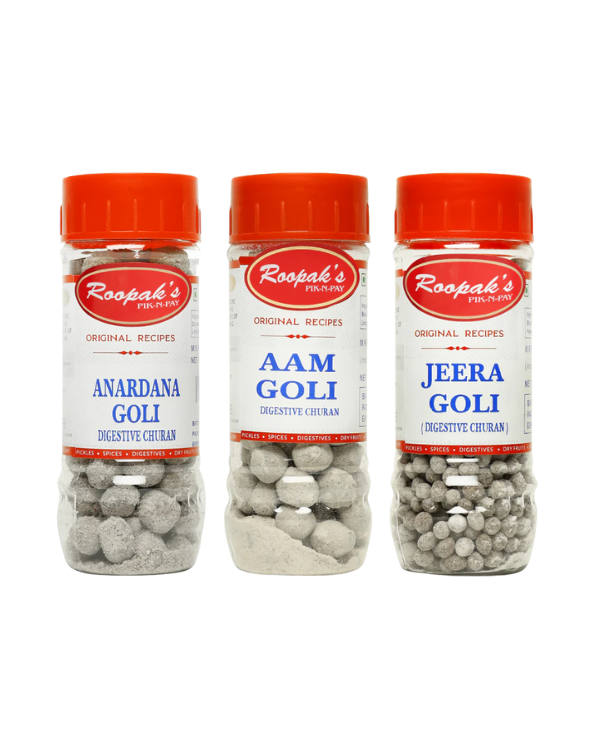 The Chatkara Club (Aam goli + Anardana Goli + Jeera goli)