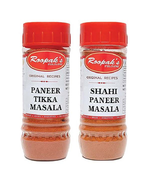 Shahi Paneer Masala + Paneer Tikka Masala