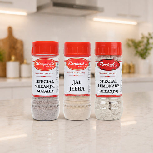 Thirst Aid Combo (Shikanjvi Masala + Jaljeera + Lemonade Mix)