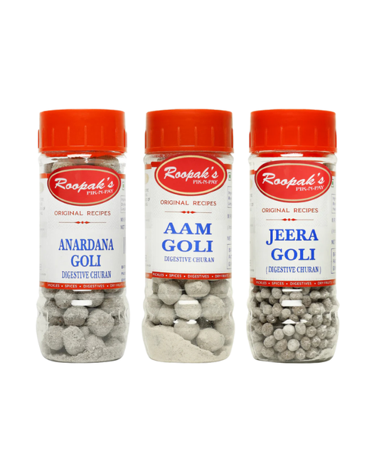 The Chatkara Club (Aam goli + Anardana Goli + Jeera goli)