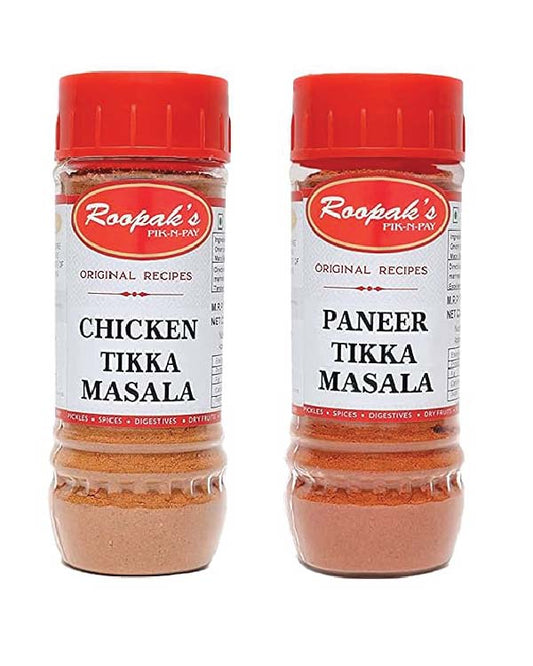 Combo Pack Of Chicken Tikka Masala + Paneer Tikka Masala (Pack Of 2, 100gm each)