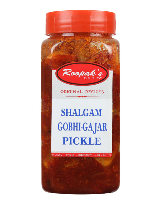 Shalgam Gobhi Gajar Pickle
