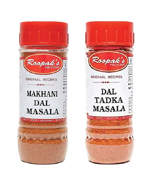 Combo Pack Of Makhni Dal Masala + Dal Tadka Masala (Pack Of 2, 100gm each)