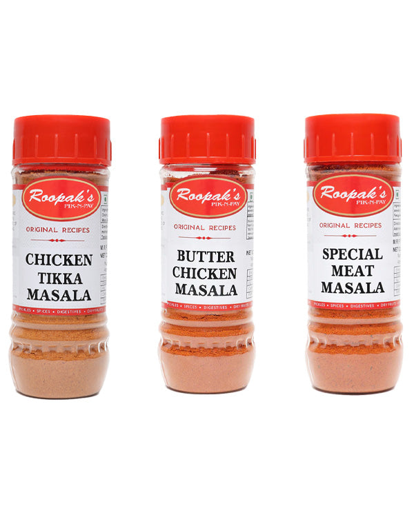 Non-Veg Dawat Special Combo (Chicken Tikka Masala + Butter Chicken Masala + Meat Masala)