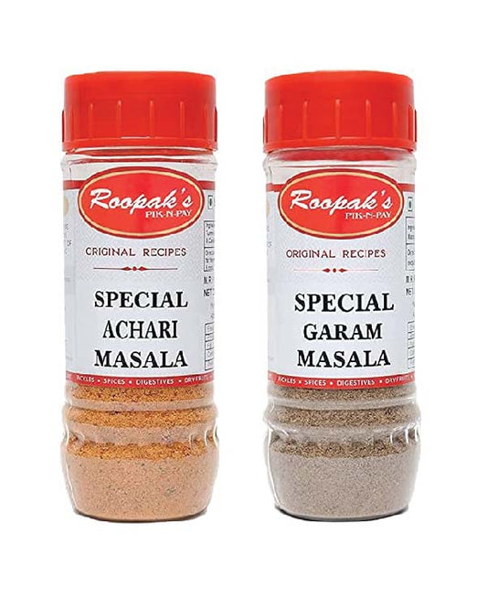 Combo Pack Of Special Achari Masala + Special Garam Masala (Pack Of 2, 100gm each)